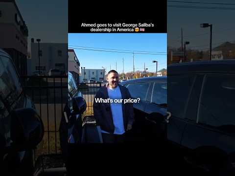AHMED VISITS GEORGE SALIBA'S DEALERSHIP IN AMERICA😱💸🇺🇸 thumbnail