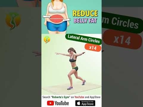 #cardio & #absworkout to #reducebellyfat #fast @RobertasGym  #homeworkout #weightloss #fitness thumbnail