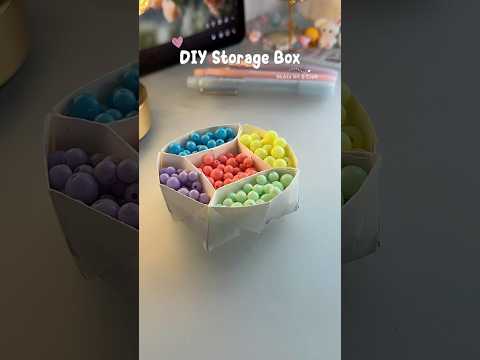 DIY storage box?✨#shorts #art #diy #craft #youtubeshorts thumbnail