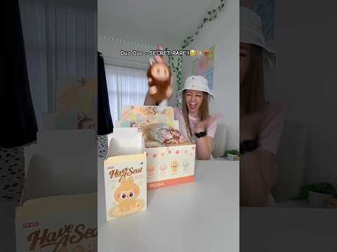 [ASMR] UNBOXING A MYSTERY LABUBU 'TAKE A SEAT' WITH *SECRET RARE* FIND OMG!!!!😱😭✨ #Shorts thumbnail