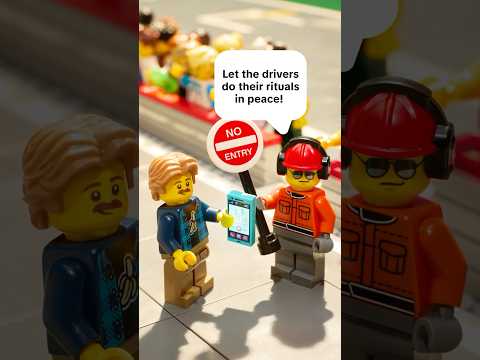 The Pre-Race Rituals | LEGO #lego  #f1 #legof1 thumbnail