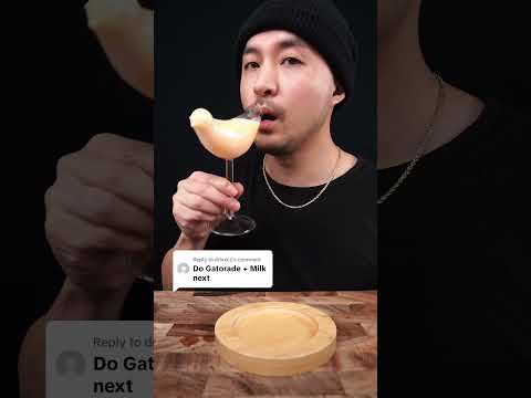 Gatorade + Milk #asmr thumbnail