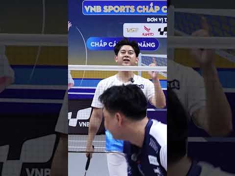 Thử Thách Phát Cầu Ngắn Cùng Dương Minh ??? #vnb #badminton #caulong #shortsvideo #shorts thumbnail