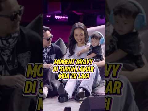 MOMENT BRAVY DI SURUH LAMAR ERIKA LAGI ! SEMUA TERIAK BALIKAN #bravy #erikacarlina #marapthon #ybrap thumbnail