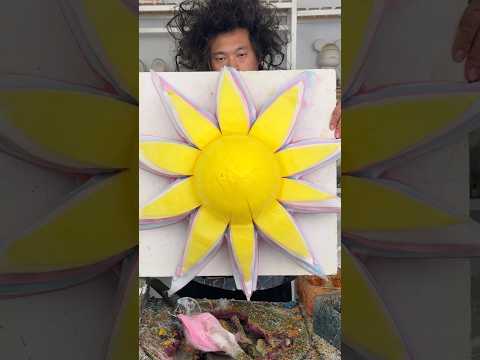 Cotton candy art sculpture cutting thumbnail