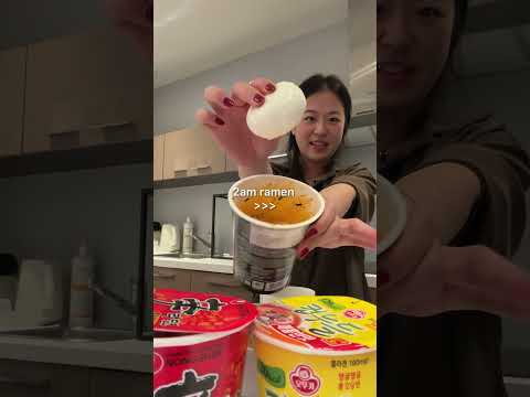My friends told me to take the chilli flakes out of the ramen (?) like WTH thumbnail