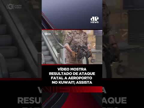 Vídeo mostra resultado de ataque fatal a aeroporto no Kuwait; assista #Shorts thumbnail