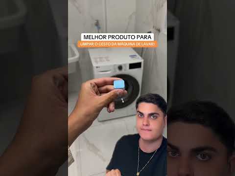 Pastilha para limpar a máquina de lavar thumbnail