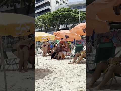 🇧🇷 Chilling at Ipanema beach Brazil🌅 thumbnail