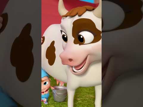 ¿De dónde viene la leche? 🐮🥛 #BebéJuan #LittleAngelEspañol #Vaca thumbnail