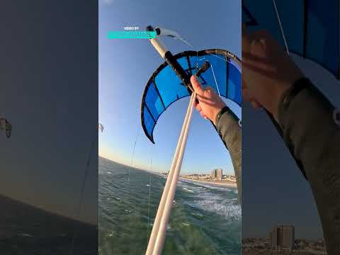 Kitesurfers Caught In Mid-Air Collision #fail thumbnail