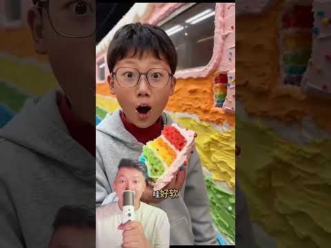 Kereta cake pelangi 🌈 @DrMixStories thumbnail