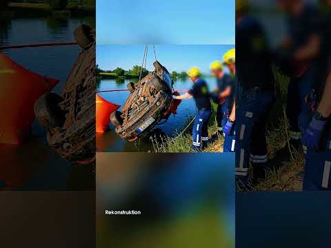 Opel Manta nach über 50 Jahren aus der Donau geborgen - Angler macht Fund bei Oberelchingen#deutsch thumbnail