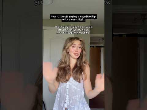 #pov Leaving your relationship with a manchild… thumbnail