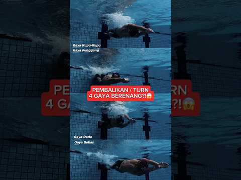 TERNYATA INI PEMBALIKAN / TURN 4 GAYA BERENANG SAAT DI TEMBOK 🏊🏻‍♂️😱‼️ thumbnail