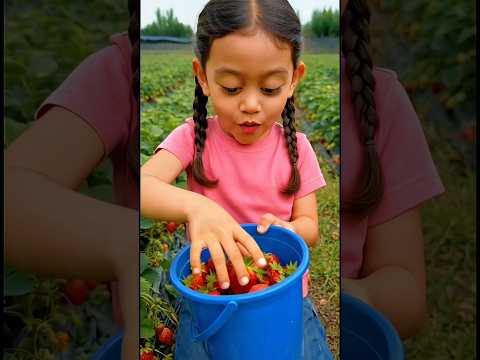 Memetik buah stoberi diam diam thumbnail