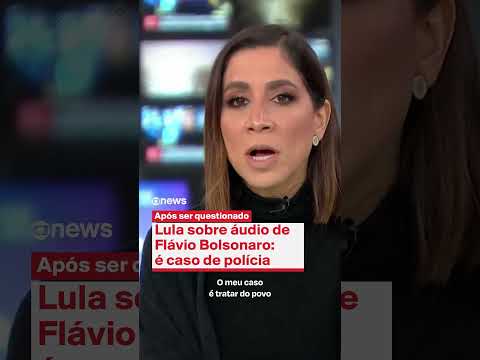 Lula sobre áudio de Flávio Bolsonaro: é caso de polícia | GloboNews Mais thumbnail