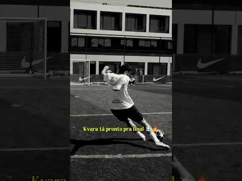 OLHA O QUE O KVARA FEZ EM MAIS UM DIA NORMAL DE TREINO DO PSG!☠️ #shorts thumbnail