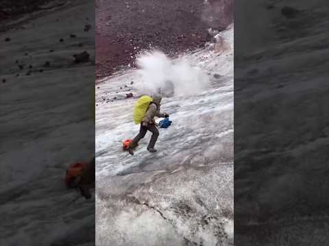 Massive Boulder Almost Hits Climbers… thumbnail