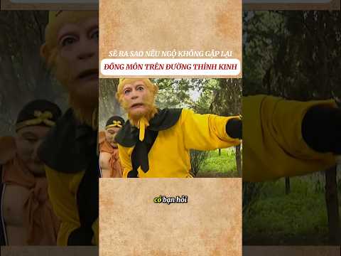 Sẽ ra sao nếu Ngộ Không gặp lại đồng môn trên đường thỉnh kinh #shorts thumbnail