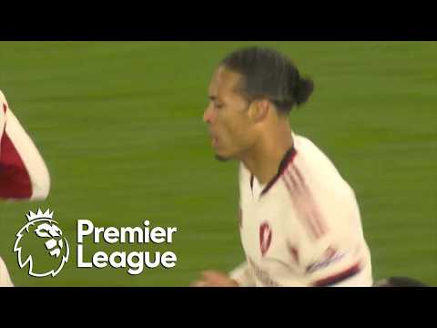Virgil van Dijk's brace pulls one back for Liverpool in stoppage time | Premier League | NBC Sports thumbnail