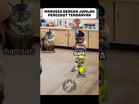 Manusia Dengan Pengikut Terbanyak #meme #memekucing #kucing #kucinglucu #fypシ #viral thumbnail