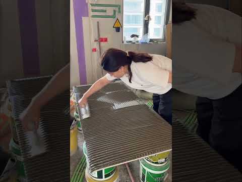Tile installation P8811#shorts thumbnail