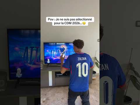 Je ne suis pas sélectionné pour la coupe du monde 2026 #fyp #foot #football #scenario #humour thumbnail