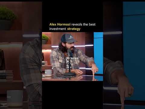 Alex Hormozi reveals the best investment strategy thumbnail