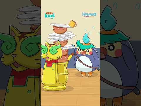 Đừng chớp mắt nếu không sẽ bỏ lỡ ☕ #POPSKids #Rokuro #Hoathinhlongtieng #Hoathinh thumbnail
