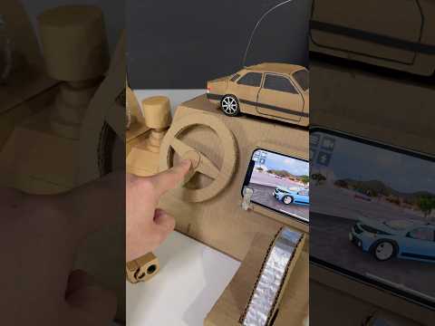 Volante com câmbio de marcha para jogos de carro #shorts thumbnail