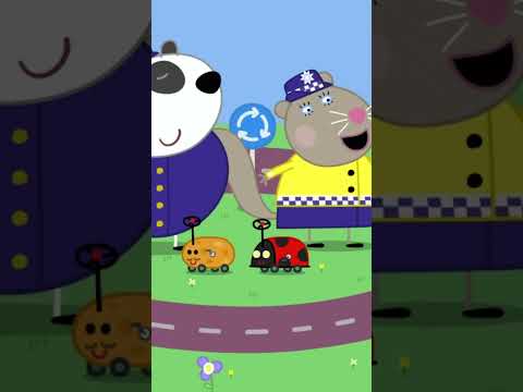 Peppa Pig & Friends Learn to Drive! 🚘 #peppapig #shorts thumbnail