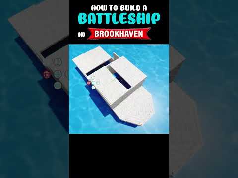 HOW TO BUILD A BATTLESHIP in BROOKHAVEN thumbnail