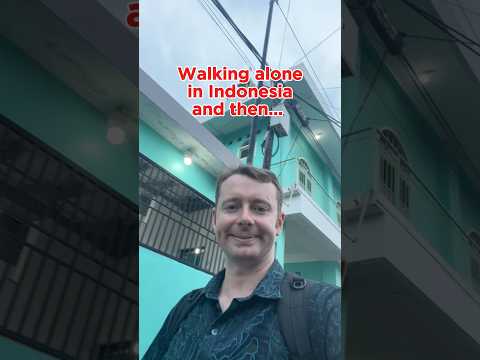 Walking alone in Indonesia, when suddenly... ?? thumbnail
