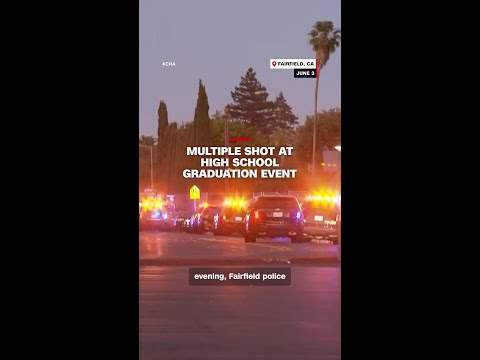Multiple shot at high school graduation event thumbnail