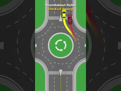 The #1 Cause of Roundabout Crashes Explained! ? #driving #drivingreview #drivingtips #roundabout thumbnail