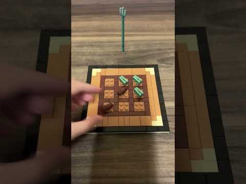 Crafting Minecraft Trident BUT Lego? 🔱 thumbnail