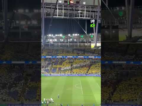 MOSAICO NO MARACANÃ PARA BRASIL X PANAMÁ | #shorts | ge.globo thumbnail