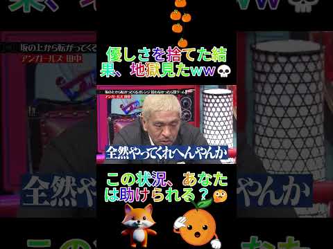 坂道オレンジ、拾わなかったら即終了ww🍊🤣#水曜日のダウンタウン thumbnail
