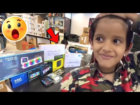 Finally Kunali Ko Gaming Pc a Gaya || Sourav Joshi Vlogs😍🤗 thumbnail