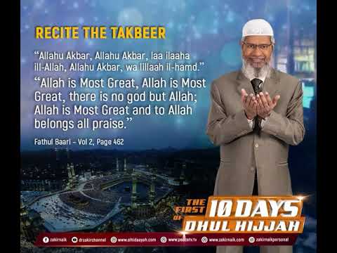 Recite the Takbeer thumbnail