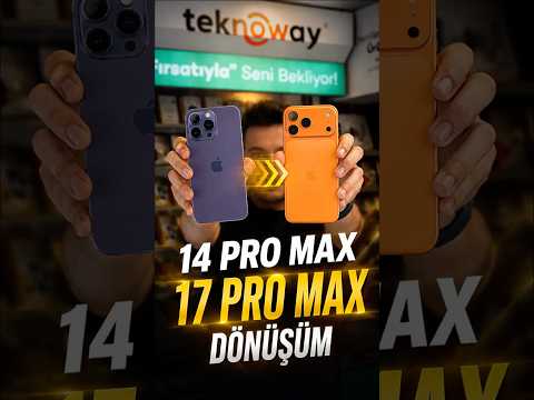 iPhone 14 Pro Max'i 17 Pro Max'e dönüştürdük! thumbnail