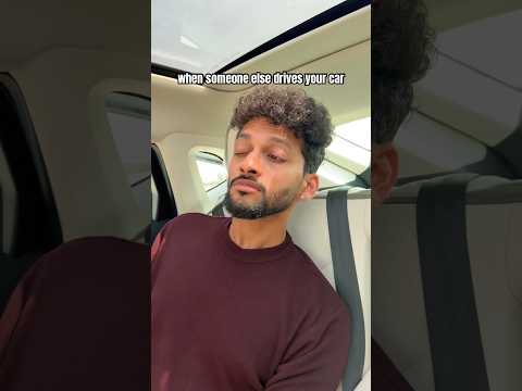 When someone else drives your car 🥲 #shorts #comedy #funcho thumbnail