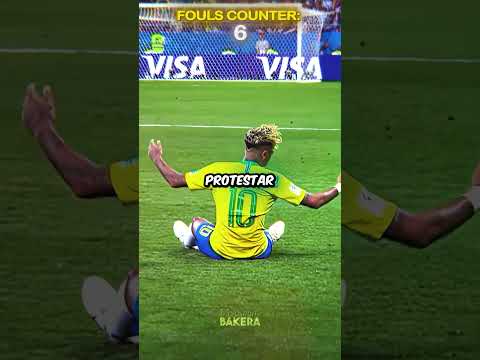 Neymar registra el récord de faltas en un solo partido ☠️ thumbnail