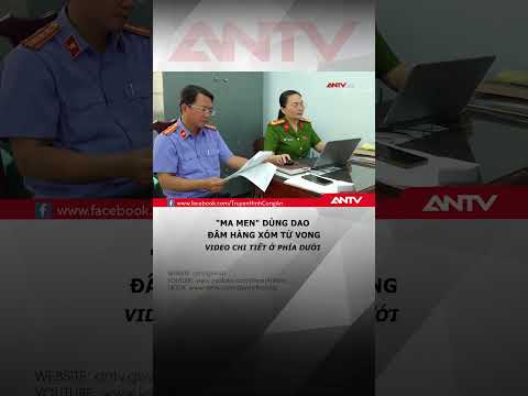 Bắt gã đàn ông trút 'mưa dao', đâm tử vong con rể của hàng xóm #antv #shorts #thoisu thumbnail