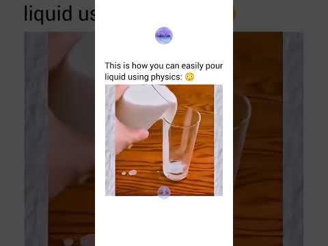 This is how you can easily pour liquid using physics: 😍 thumbnail