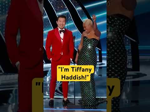 “We Got Two Superheroes On Stage!” Simu Liu & Tiffany Haddish Present at the 94th Oscars thumbnail