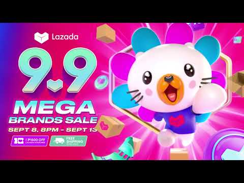 Switch to Lazada ngayong 9.9 Mega Brands Sale from Sep 8, 8pm - Sept 13! thumbnail