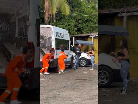 Se escapar0n los pres0s ?? #viralreels #funny thumbnail