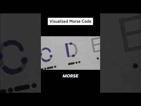This is How Morse Code Works(📸:@tohgutakumi) thumbnail